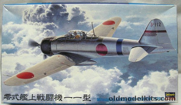 Hasegawa 1/48 Mitsubishi A6M2a Zero Fighter Type 11 - 12th Flying Group / 12th Group Lt Minoru  Suzuki (2 Aircraft) / 12th Group NAP 1/C Saburo Sakai, JT42 plastic model kit